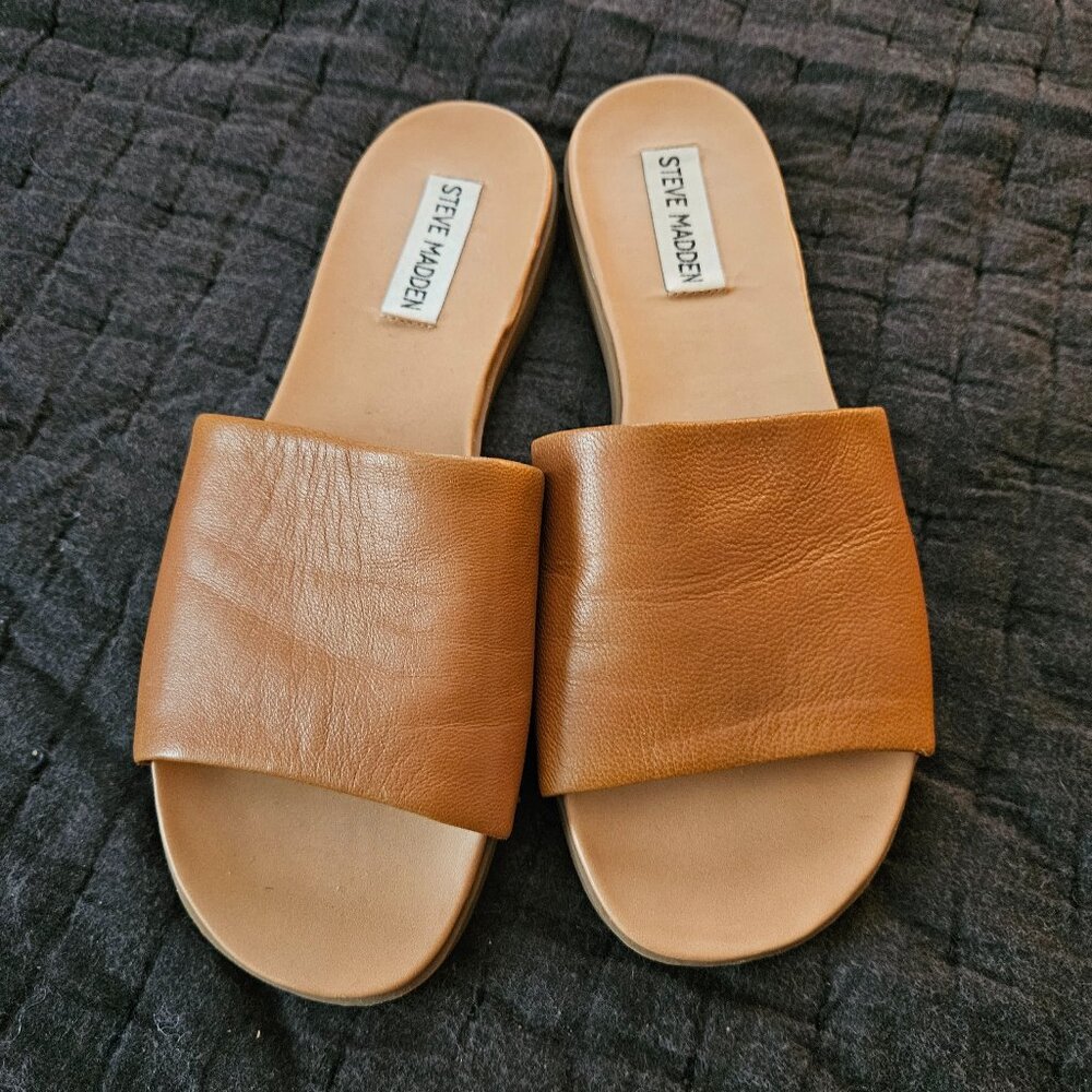 Steve Madden Womens brown sandals size 6.5